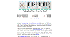 Desktop Screenshot of houseboatsplus.com